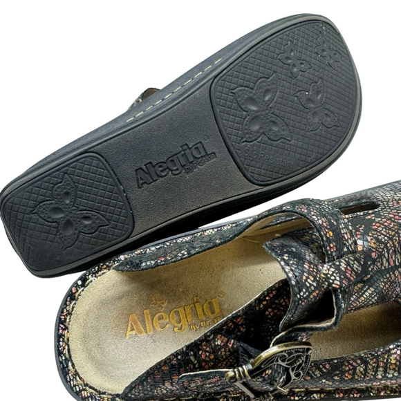 Women's Alegria Clogs Multicolor Size 38 - Picture 6 of 9